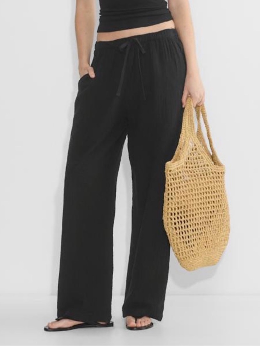 Aritzia Sail Pant - Black
